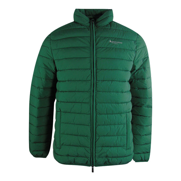 Aquascutum Active 100Grock Neck Jacket Hunter Green Jk012 27 Green Jacket Male - Style Centre Wholesale
